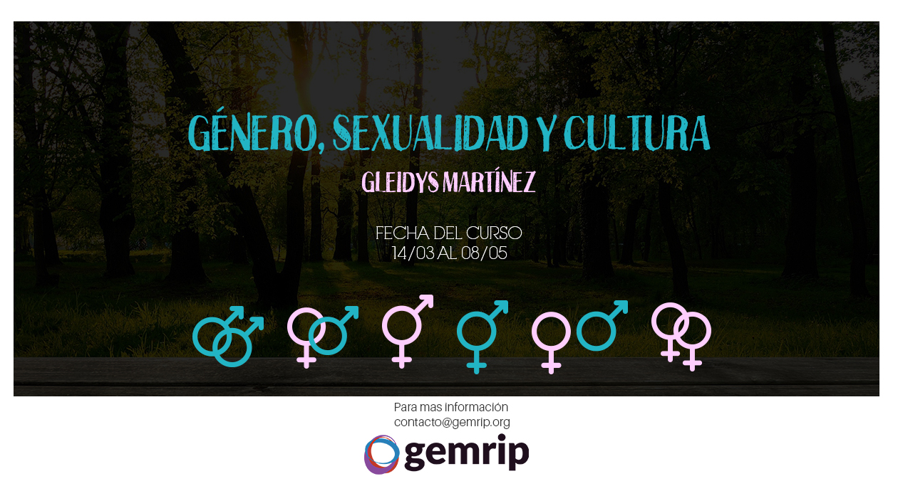 Curso virtual: Género, Sexualidad y Cultura